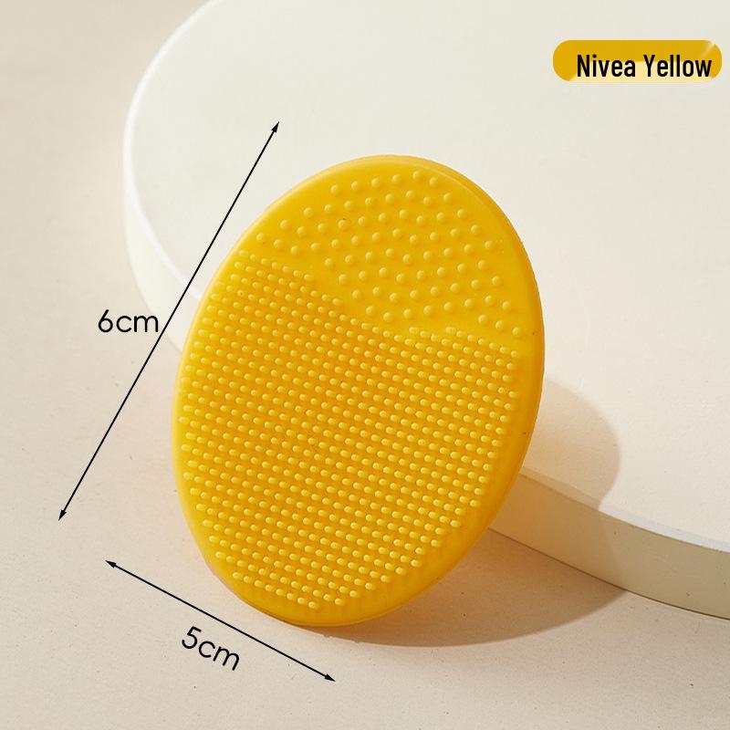 Silicone Facial Cleansing & Hair Washing Brush for Baby & Child - Soft Bristles, Blackhead Removal, Waterproof
