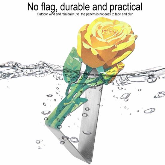 4Pcs Stainless Steel Rose Tablecloth Clip Non-slip Indoor Outdoor Wedding