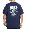 Nike Sportswear Premium Fashion Comfortable Vintage Minimalist Short Sleeve T-Shirt Men Tops Deep-Navy IH0818410