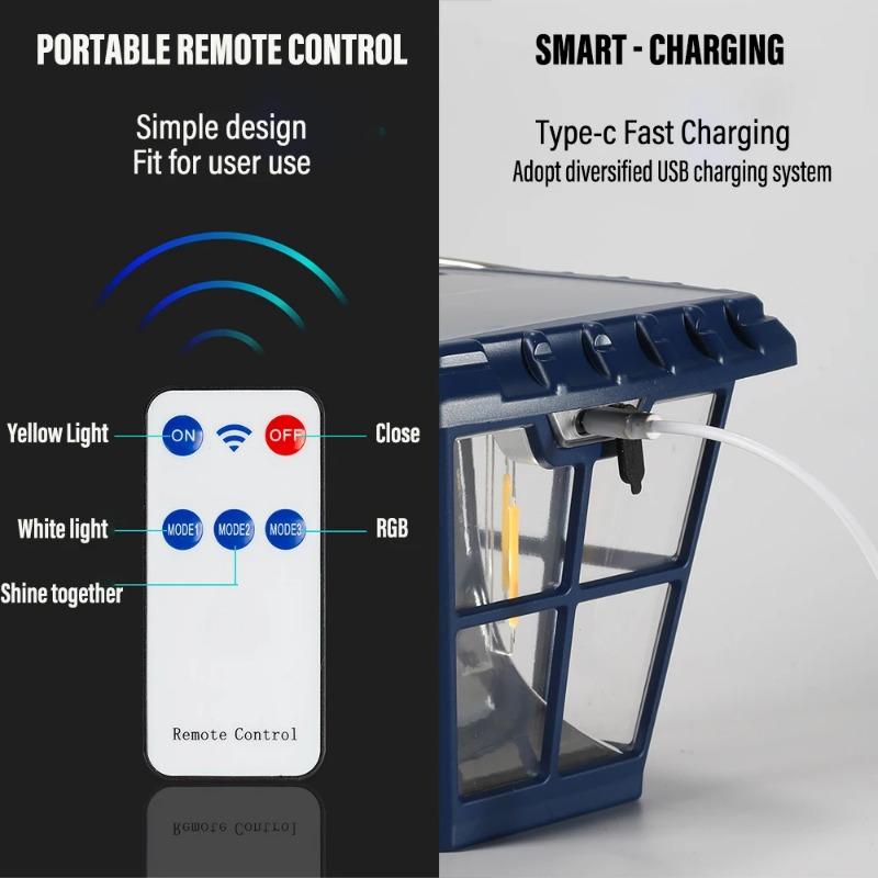 Lumini solare retro multifuncționale de 2000 lm. Lumini de gazon. Lumini de perete. Lumini stradale IP65, impermeabile, cu scop dublu, pentru iluminarea zonelor mari