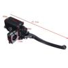 Fits for 1Pair 1" 25mm Universal Motorcycle Front Brake Clutch Lever Master Cylinder Hydraulic Pump For Honda Yamaha Suzuki