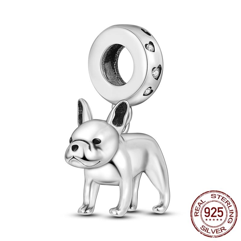 New In Original Charms Beads Pendant Copper Dog Cat Firefly Butterfly Dragonfly Charm For Woman Jewelry Making Diy