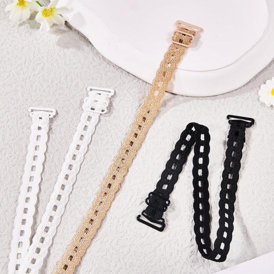 1 Pair Women Shoulder Strap Adjustable Sexy Lace Bra Chain Shoulder Chain Replacement