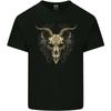 A Ram Skull Gothic Goth Heavy Metal Rock Kids T-Shirt Childrens