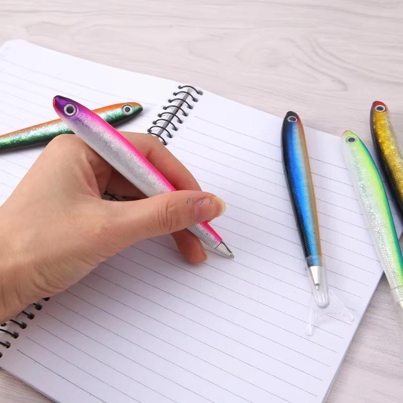 Creative Fish Ballpoint Pen Ocean Signature Pen For Stationery School Office Supply Student Stationery Draw Wrirte Mark Pen