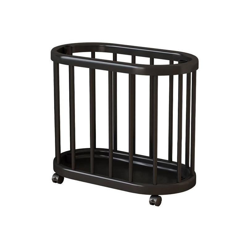 Multi-Purpose Storage Bin Organizer with Wheels - Heavy-Duty Home Fitness Gear Storage Cart for Yoga Mats Storage Basket