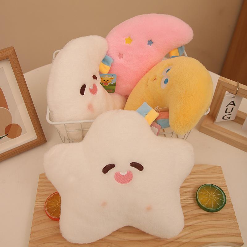Star Plush Doll Pendant Cute Girl Heart Cartoon Doll Bag Hanging Decoration Gift Cute Creative Doll