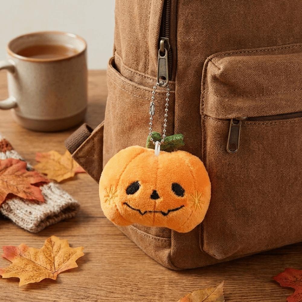 Kawaii Halloween Plush Keychain Funny Bag Charm Portable Cartoon Plush Pendant Trick Or Treat
