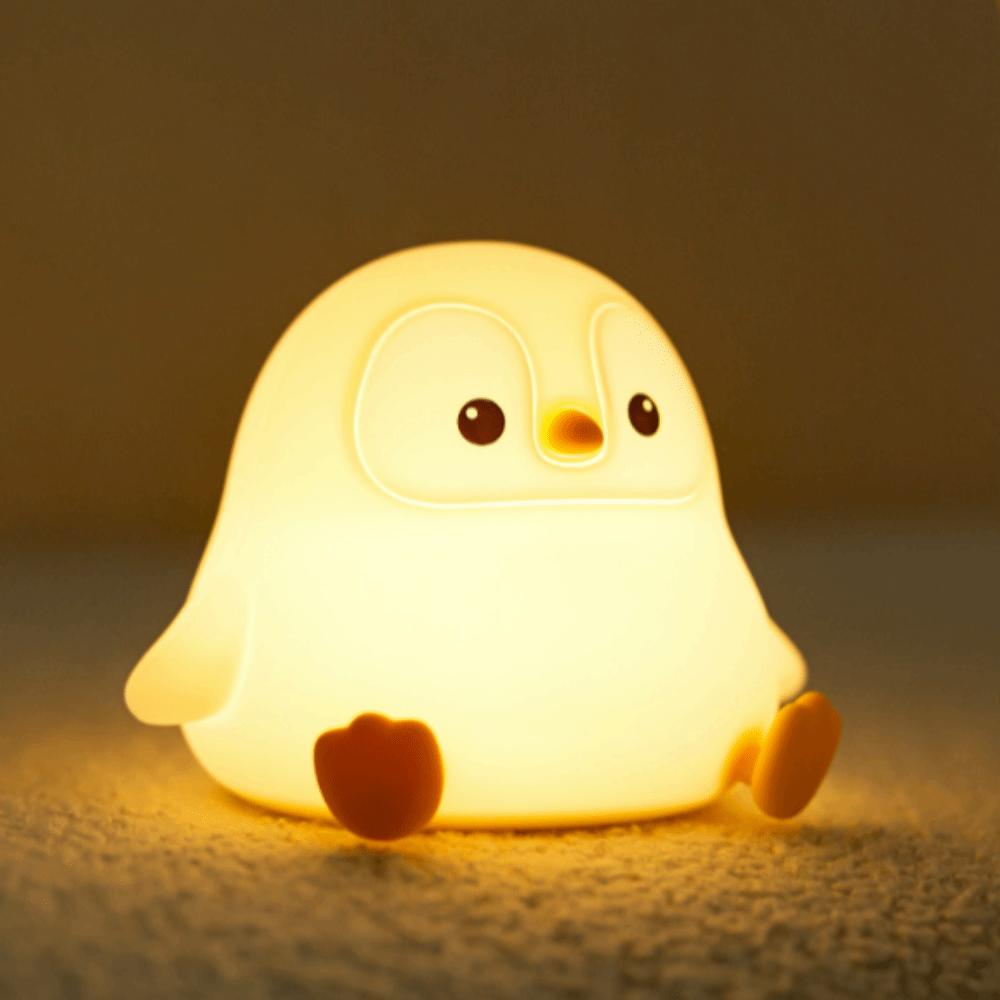 2 Levels Dimmable Penguin Nursery Night Light Timing Function Dorm Decor lamps  Sleep Accompanying