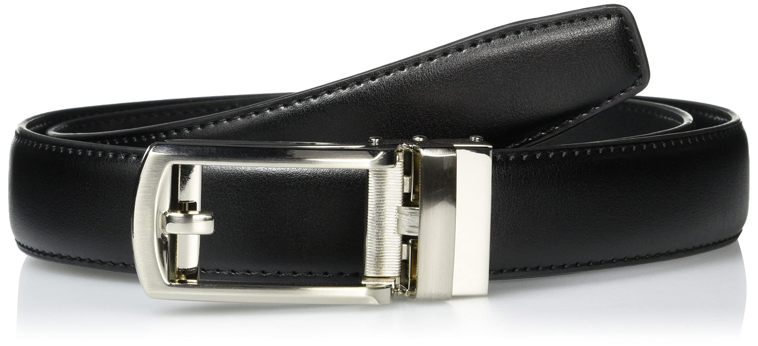 

[Свободная регулировка ремня] Черный Штыфтовой Ширина 2,9 см Легкая регулировка скольжением Подходит для талии до 94 см