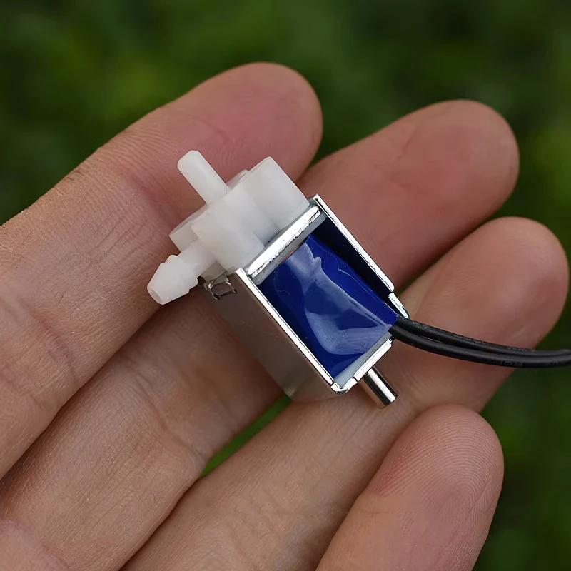 1pc 2-Position 3-Way Small Mini Solenoid Valve DC6V/12V/24V Normally Closed/Open Micro Electric Air Flow Control Valve