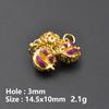 13pcs/Lot Mix Dessert Cake Ice Cream 3D Gold Color Enamel Charms For Jewelry Making Supplies Candy DIY Cute Pendant Accessories