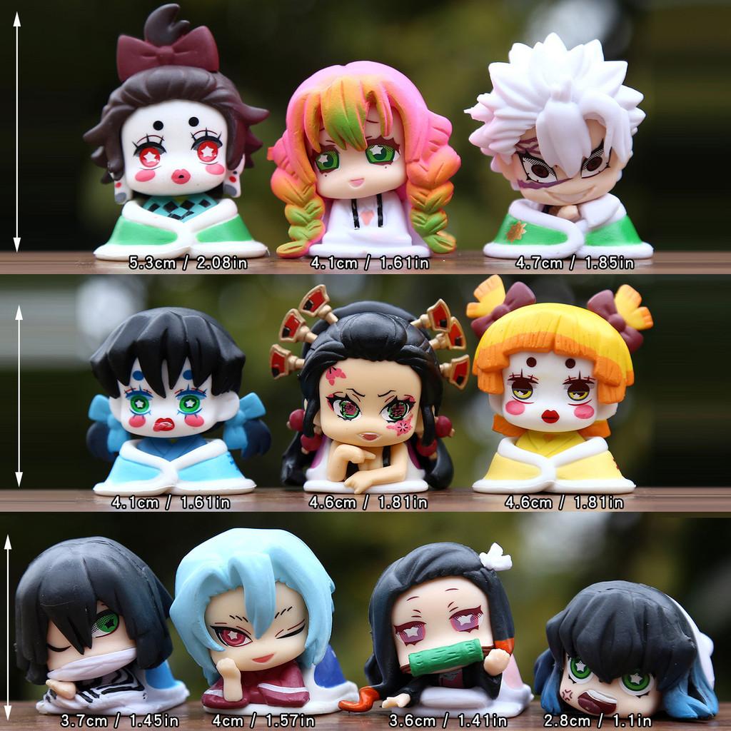 

Demon Slayer Kimetsu No Yaiba Q Action Figure Pvc Collectible Toy For Kids And Fans