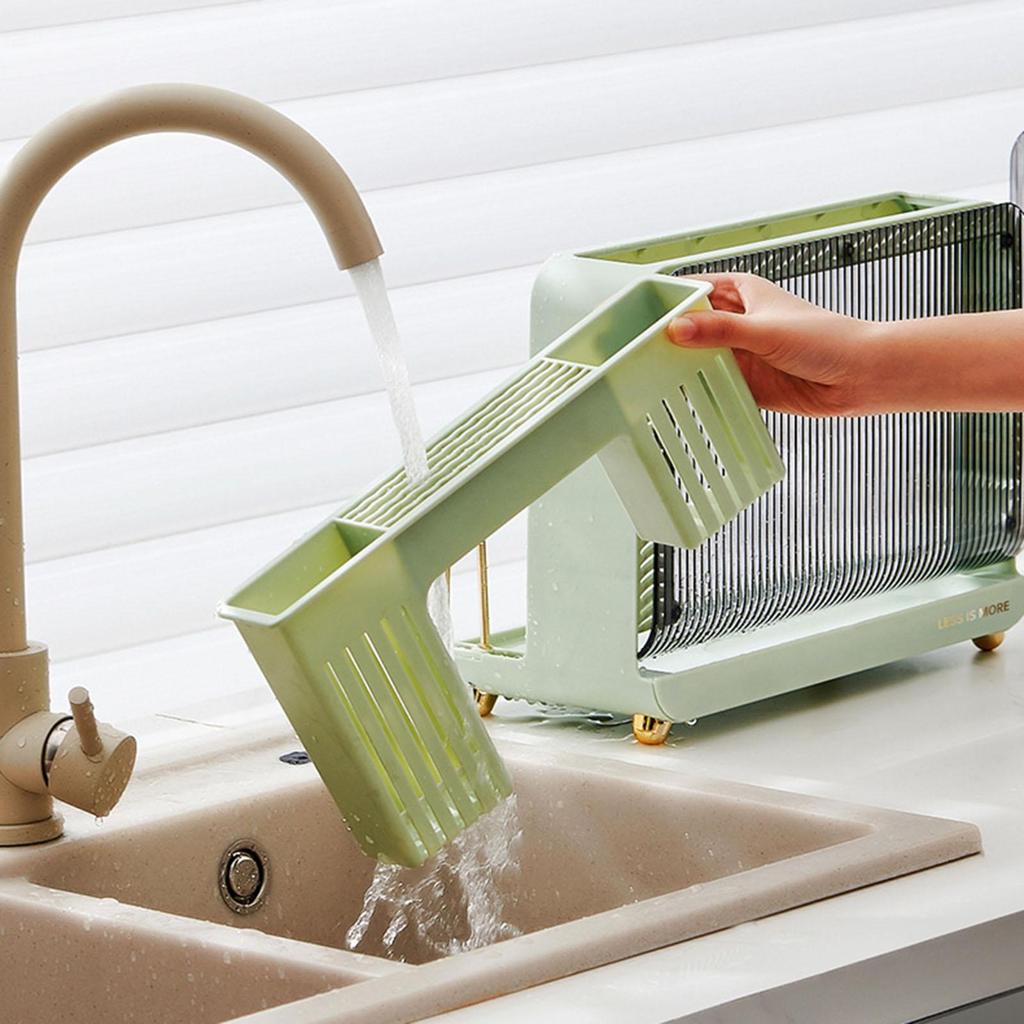 Multipurpose Knife Holder Kitchenware Storage Drying Rack for Chopping Board