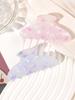 High Quality Acetate Arc Hair Claw,Medium Barrettes For Women Elegant Hairpin Shark Clip Glitter Hair Clips Headdress