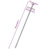 Tent Pegs 24 Pcs 23 Cm Ø6 Mm Galvanized Steel