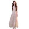 Beautiful temperament French floral suspender dress 2026 new model this year popular vacation beautiful long skirt women's summer