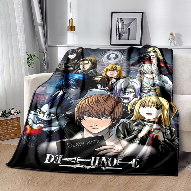 1pc Death Note print blanket soft bedding sofa bedroom home decor Christmas gift q26
