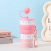 New Fashionable Household Stainless Steel Thermos Cup, Simple and Creative Coffee Cup with Lifting Rope, Cute and High-value Gift Cup