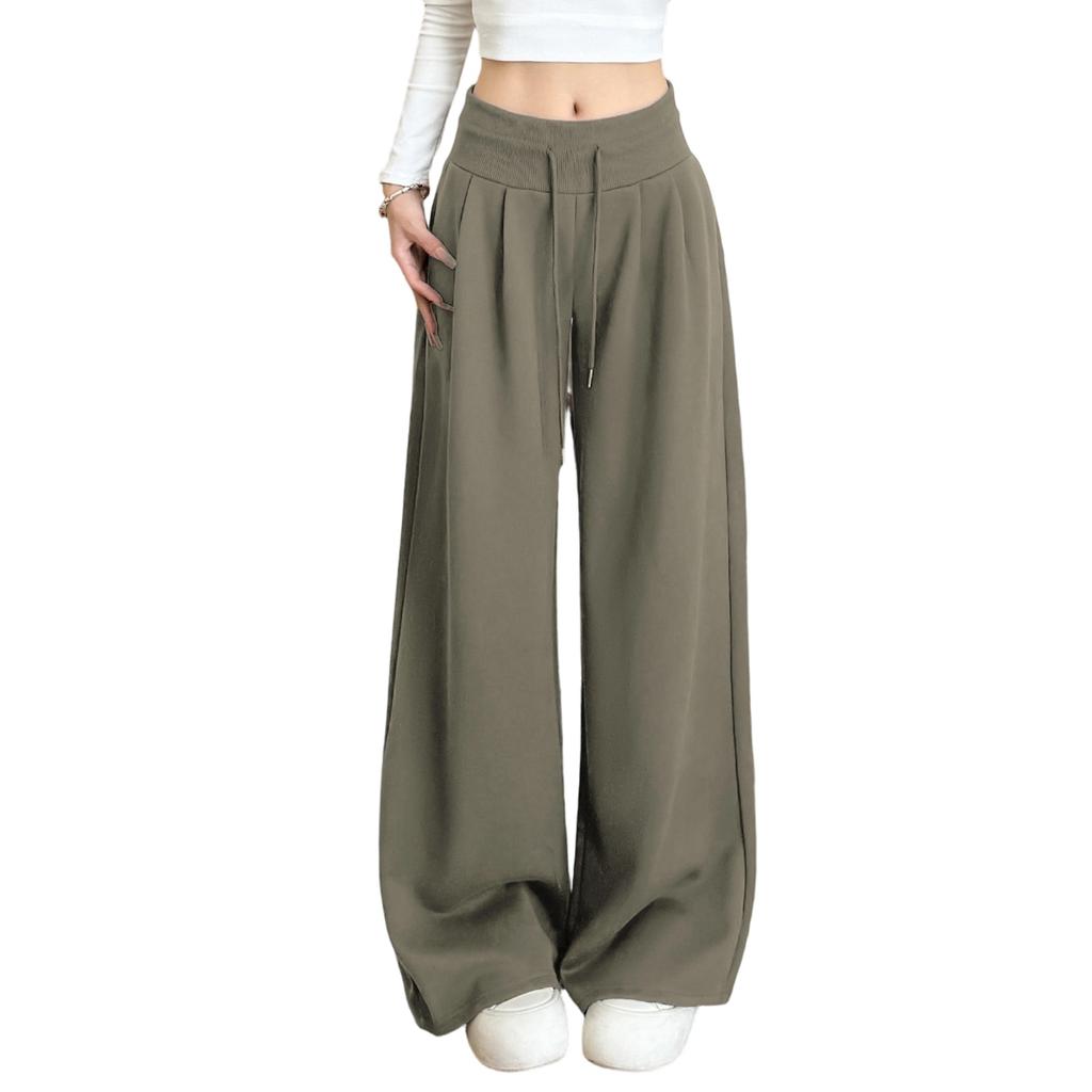 Women's Fashionable Loose Wide Leg Trousers