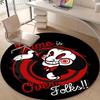 1pc Pennywise3 Design Printed Area Round Carpet for Bedroom Living Room Home Decor Rugs Mat Non Slip Mat Rug for Bedside
