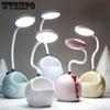 Eye Protection Desk Lamp Desk Student Dormitory Reading Night Light Led Bedroom Bedside Lamp USB Rechargeable Creative Desk Lamp