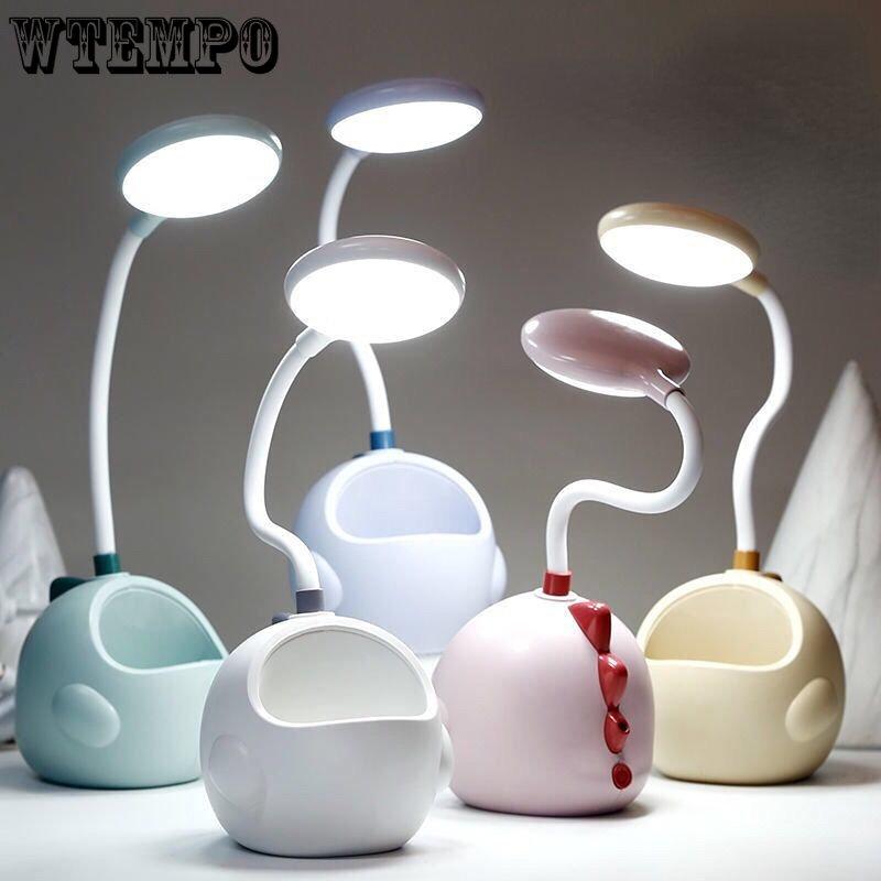 Eye Protection Desk Lamp Desk Student Dormitory Reading Night Light Led Bedroom Bedside Lamp USB Rechargeable Creative Desk Lamp