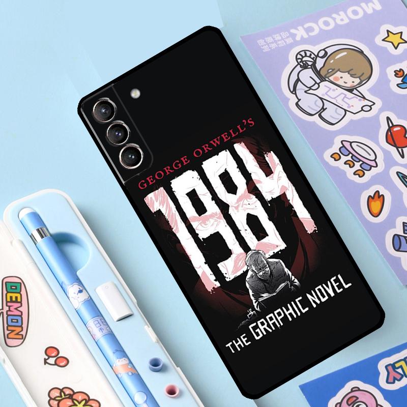 1984 George Orwell Cover For Samsung Galaxy S23 S21 FE S20 FE S22 Plus Note 20 Ultra Note 10 S8 S9 S10 Plus Case