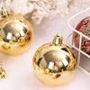 42Pcs Christmas Baubles Christmas Balls Ornaments Hanging Baubles Balls Ornaments for Wedding Christmas Tree Decoration