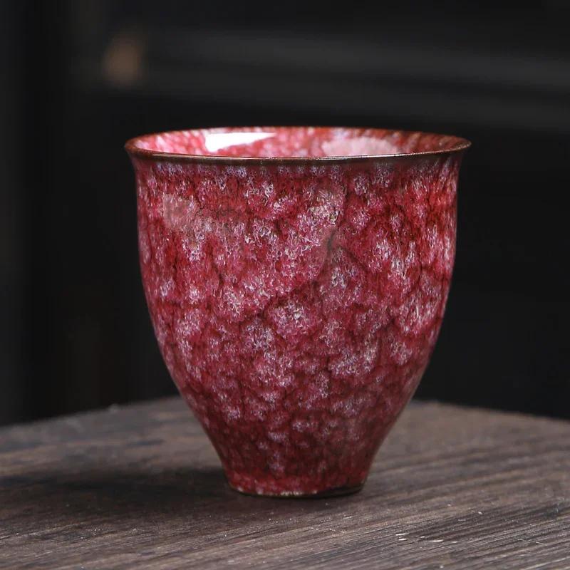 Kiln Baked Ceramic Cup Kung Fu Household Tea Brewing Teacup Personal Cup Bowl Ceremonial Cup  200ml