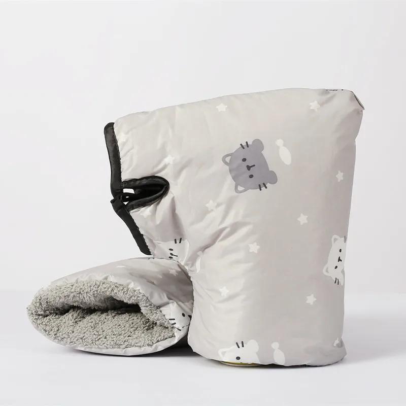 

Зимние перчатки для езды на мотоцикле, зимняя защита рук, ветрозащитная подкладка, теплые перчатки для защиты руля мотоцикла, скутера, 2 шт. one size