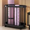 Movable Dirty Clothes Basket Moisture-proof Yoga Mat Storage Basket Laundry Basket  Home Use