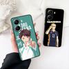 Haikyuu Shoyo Hinata Phone Case for Xiaomi Redmi 15C 15 A5 9A 9C NFC 9T Note 9 8 8T Protective Cover