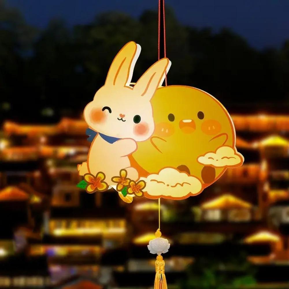Cartoon Mid-Autumn Festival Lantern PVC Lantern DIY Material Package Mid-Autumn Festival Style 5
