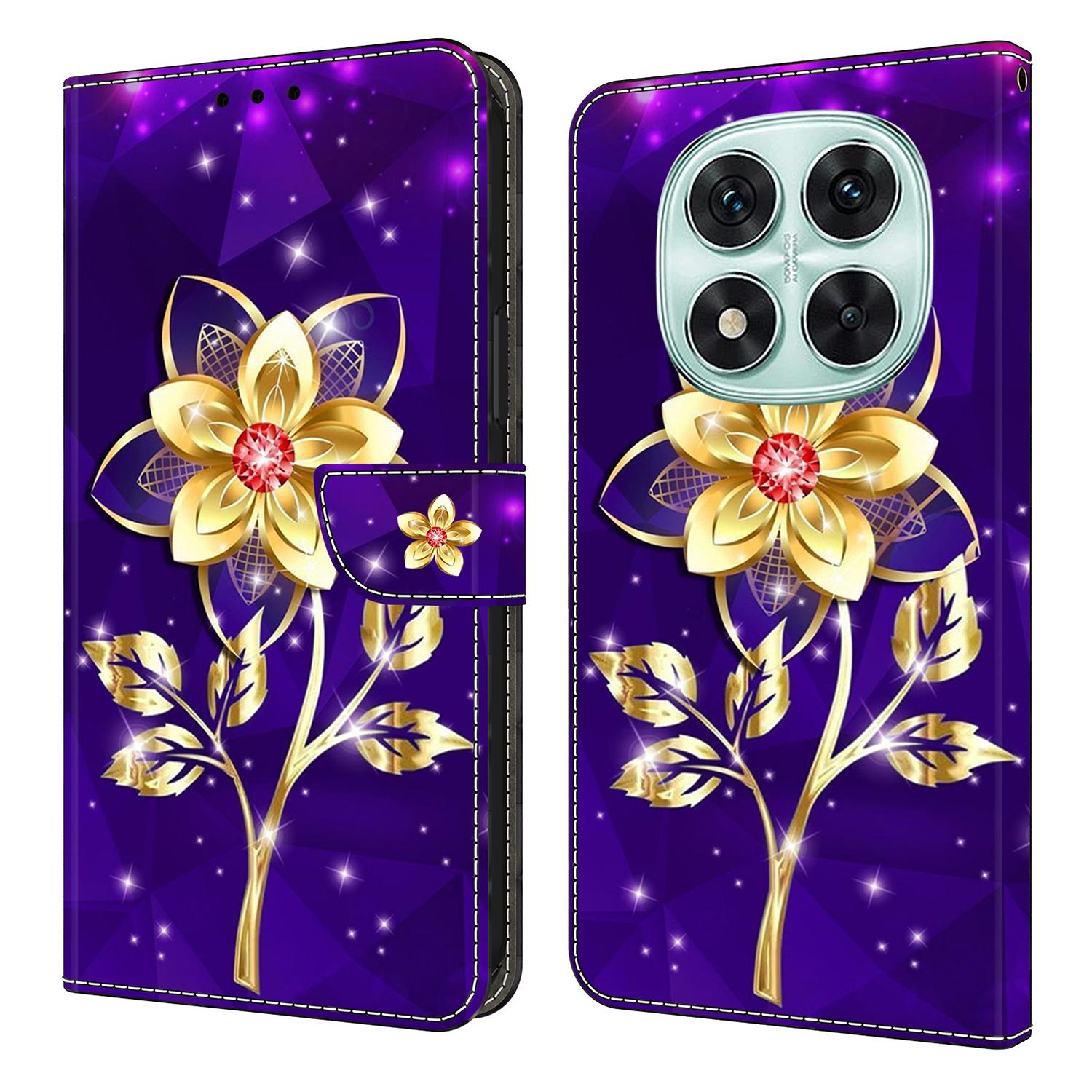 

For Xiaomi Redmi Note 14 Pro 5G Wallet Case Pattern Printing PU Leather Flip Stand Phone Cover A