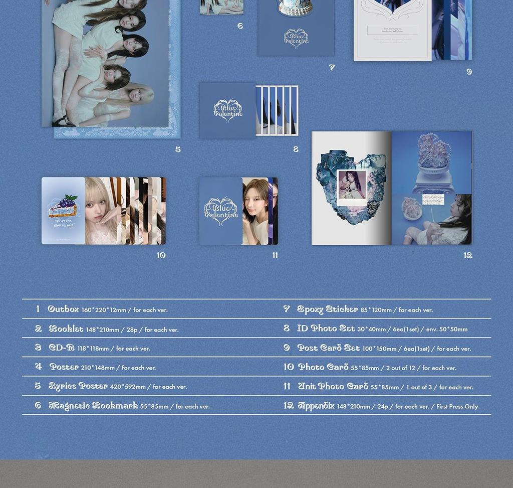 NMIXX [Blue Valentine] 1. Vollalbum