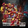 Giant Robot Combat Armor Building Blocks DIY Kit Mecha Hero MOC Bricks 3D Model Action Figures Toy Adult Children Birthday Gifts