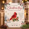 Thoughtful Little Gifts for Christmas Hug Pocket Card, Mini Festive Greeting Card Adorable Characters Decor with Envelope, Holiday Gift Tag