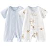 TONGTAI Baby Unisex Short Sleeve Cotton Bodysuit