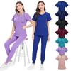 Women's Surgical Suit - Quick Dry, Elastic Hand Wash Set for Hospital Nurses and Dental Professionals