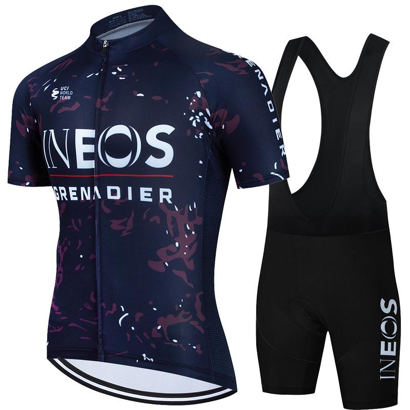 Sommer Atmungsaktiver Radanzug Träger Kurzarm Anzug Radanzug