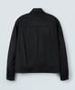 Piari Two-Way Zip-Up Suede Blouson (Black)