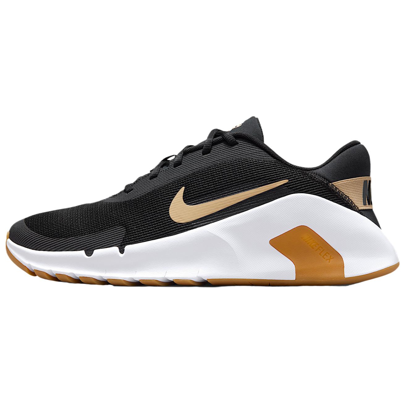 Nike Flex Train Black/White/Parachute Beige Unisex Sneakers HV9972-002 42.5