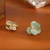 Iris Flower Enamel Stud Earrings: Fresh, Cute, and Versatile for Spring/Summer 2025