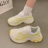 Fashion Spring Autumn Breathable Mesh Sneakers Women Mix Color Lace Up Sports Shoes Woman Wear Resistant Platform Casual Shoes Mujer