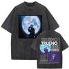 Washed Vintage Rapper Trueno Mateo Palacios Album Graphic T Shirt Mens Fashion Streetwear Men Women Hip Hop Oversized Tshirts