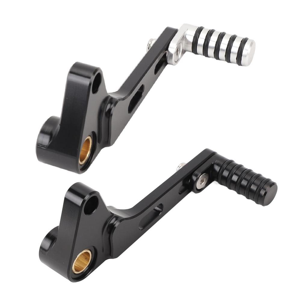 Motorcycle Gear Shift Lever Aluminum Alloy Anti Slip Enhanced Grip Sturdy Shifter Foot Peg for Monst