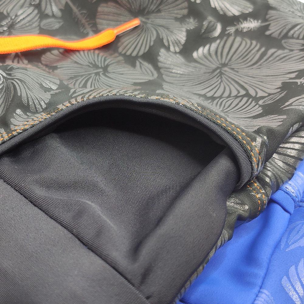 Menn Badebukse Passer Sexy Badetøy Strandklær Tanning Surfing Svart blomst