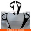 For Honda Accord 2014-2017 Piano Black Stickers Central Radio AC CD Selector Door Panel Car Accessories Interior Decorative