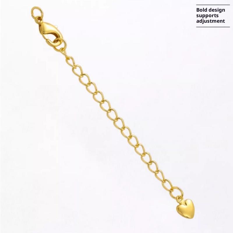 Gold Plated Star Heart Brass Lobster Clasps 75Mm Tail Extender Connector Chains Diy Jewelry Making Accessories